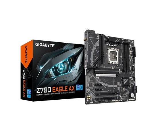 GIGABYTE MB Sc LGA1700 Z790 EAGLE AX, Intel Z790, 4xDDR5, 1xDP, 1x HDMI, WI-FI