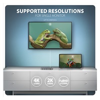 AXAGON HMC-5H, USB 5Gbps hub, 3x USB-A, HDMI 4k/30Hz, PD 100W, kábel USB-C 100cm