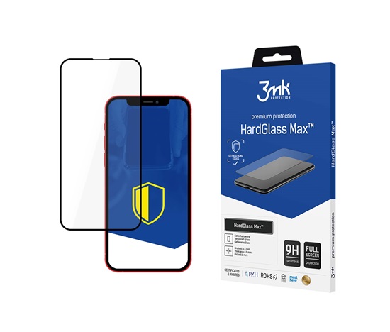 3mk HardGlass MAX Black pro Apple iPhone 13