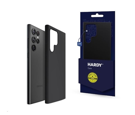 3mk Hardy Android Silicone MagCase pro Samsung Galaxy S22 Ultra 5G, černá