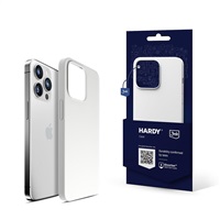 3mk ochranný kryt HARDY Silicone MagCase pro Apple iPhone 15 Pro, Silver-White