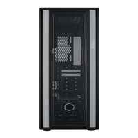 Cooler Master case MasterBox 600 Lite, ATX, Průhledná bočnice, Černá