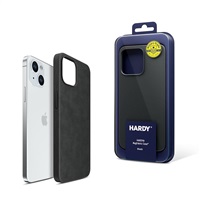 3mk ochranný kryt HARDY MagFabric Case pro Apple iPhone 15 Pro, Black