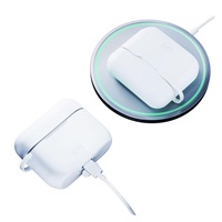 3mk ochranný kryt Silicone AirPods Case pro AirPods Pro, bílá