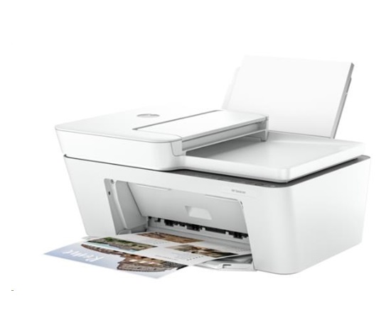 BAZAR - HP All-in-One Deskjet 4220e HP+ (A4, 8,5/5,5ppm, USB, Wi-Fi, BT, Print, Scan, Copy, ADF) - Poškozený obal (Kompl