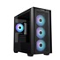 ASUS case A21 PLUS, Mini Tower, průhledná bočnice, 4x 120mm ARGB Fan, černá