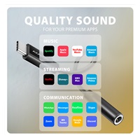 AXAGON ADA-HC, USB-C na 3.5mm jack - Hi-Res DAC audio adaptér, 384kHz/32bit, stereo
