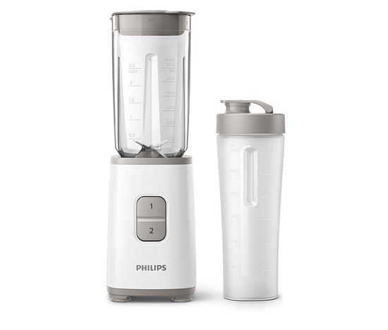 Philips HR2602/00 stolní mixér, 350 W, 2 rychlosti, láhev, bílá