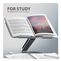 AXAGON STND-LQ, hliníkový HQ stojan pre notebooky 10" - 16", nastaviteľná výška a uhol