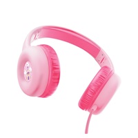 TRUST sluchátka Nouna Kids Headphones, Růžová