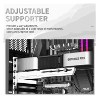 1stCool Podpěra GPU Kovový držák, bílá