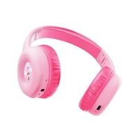 TRUST bezdrátová sluchátka Nouna, Bluetooth, Růžová