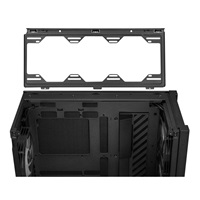 ASUS case TUF GAMING CASE (GT302) TG, Mid Tower, 4x 140mm ARGB Fan, černá