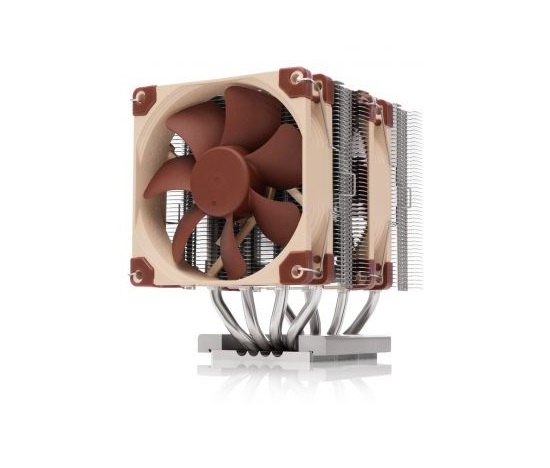 NOCTUA chladič CPU NH-D9 TR5-SP6 4U, 92mm, sTR5, SP6, hnědá