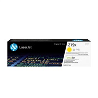 HP 219X High Yield Yellow Original LaserJet Toner Cartridge (2,500 pages)