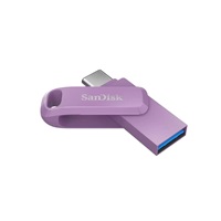 SanDisk Flash Disk 64GB Ultra Dual Drive Go, USB-C 3.2, Fialová