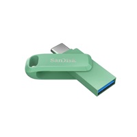 SanDisk Flash Disk 256GB Ultra Dual Drive Go, USB-C 3.2, Zelená