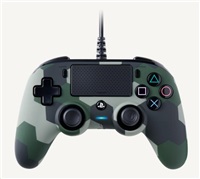 Nacon Wired Compact Controller - ovladač pro PlayStation 4 - camo green