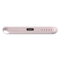 VERBATIM Powerbanka Charge ‘n‘ Go, Magnetická, 5000 mAh, USB-C, Růžová