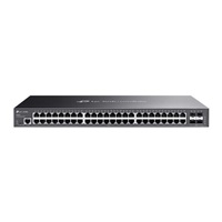 TP-Link OMADA switch SG3452 (48xGbE, 4xSFP, 2xConsole, fanless)