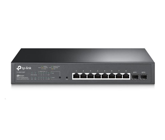 TP-Link OMADA switch SG2210MP (8xGbE,2xSFP,8xPoE+,150W,fanless)