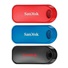 SanDisk Flash Disk 32GB Cruzer Snap, USB 2.0, 3 Pack