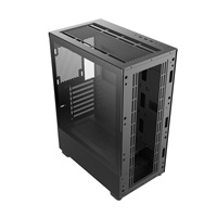1stCOOL skříň GAMER 5, Mid tower, AU, USB 3.0, USB-C, 2x 140 ARGB Fan, 1x 120 ARGB Fan, bez zdroje, černá