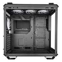 ASUS case TUF GAMING GT502 PLUS, Mid Tower, průhledná bočnice, 4x 120mm ARGB Fan, černá