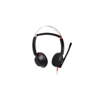 Poly Blackwire 5220 náhlavní souprava, 3.5 mm jack + USB-C/A adaptér, stereo