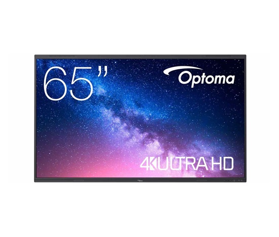 Optoma 5653RK IFPD 65" - interaktivní dotykový, 4K UHD, multidotyk 40prstu, Android 13,  8GB RAM / 64GB ROM