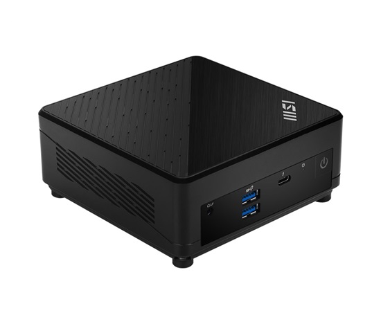 MSI PC Cubi 5 12M-261BEU - Intel Core i5-1235U, 2x SODIMM DDR4, 1x 2.5" + 1x M.2, WI-FI + BT, USB, VESA, bez OS, černá