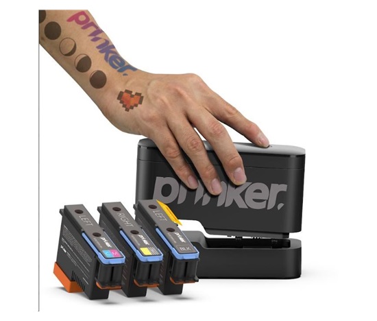 Prinker Smart tiskárna na tetování Prinker S Color Set