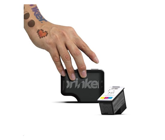 Prinker Smart tiskárna na tetování Prinker Prinker M Color set