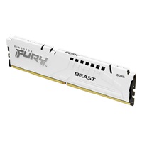 KINGSTON DIMM DDR5 16GB 6400MT/s CL32 ECC FURY Beast EXPO Bílá