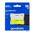 GOODRAM Flash Disk 2x16GB UME2, USB 2.0, bílá, žlutá