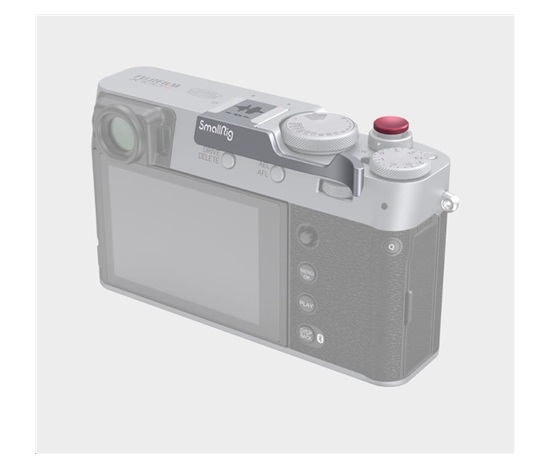 SmallRig 4566 thumb grip for FUJIFILM X100VI / X100V stříbrný