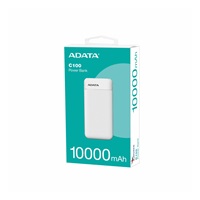 ADATA powerbanka C100, 10000mAh, Bílá