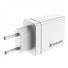 VERBATIM Univerzální adaptér nabíječka CHR-30EU2, 30W, 1x USB-C, 3x USB bílá