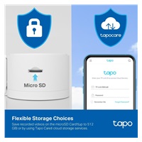 TP-Link Tapo C125 domácí/indoor kamera (4MP, 2K QHD 1440p, WiFi, IR 10m, microSD)