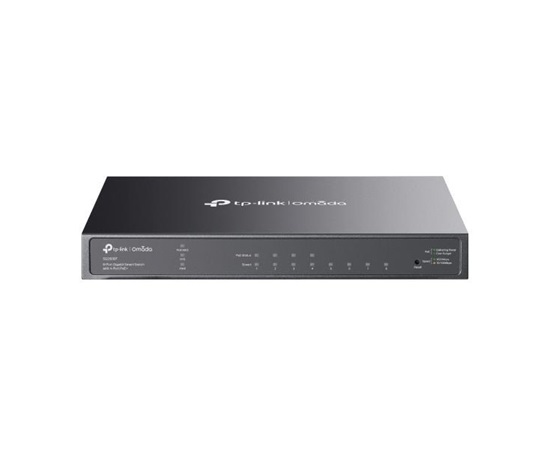 TP-Link OMADA switch SG2008P (8xGbE,4xPoE+, 62W, fanless)