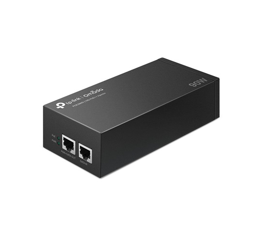 TP-Link POE380S PoE++ injektor (2x10GbE, 802.3af/at/bt, 90W)