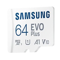 Karta Samsung micro SDXC 64GB EVO Plus + SD adaptér