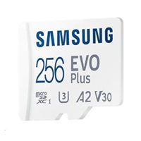 Karta Samsung micro SDXC 256GB EVO Plus + SD adaptér
