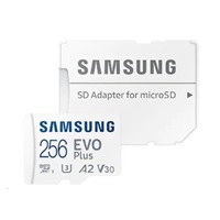 Karta Samsung micro SDXC 256GB EVO Plus + SD adaptér