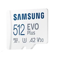 Karta Samsung micro SDXC 512 GB EVO Plus + SD adaptér