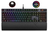 ASUS klávesnice ROG STRIX SCOPE II, mechanická, drátová, ROG RX RED / PBT, US