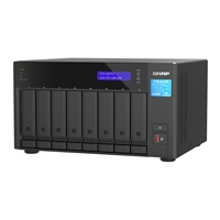 QNAP TVS-h874T-i9-64G (16C/i9/64GBRAM/8xSATA/2xM.2/2x2,5GbE/2xTB/3xUSB3.2/1xHDMI/2xPCIe)