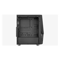AEROCOOL skříň Zauron Saturn FRGB ML G, Mid tower, 2x USB 3.0, 2x audio, 1x 120mm FRGB Fan, bez zdroje