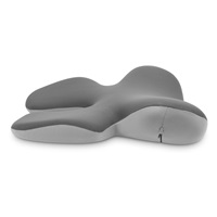 CONNECT IT Anatomická bederní opěrka na židli For Health GamaPro, Šedá