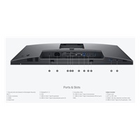 DELL LCD P2425H - 23.8"/IPS/LED/1920x1080/16:9/100Hz/8ms/1500:1/250 cd/m2/HDMI/DP/VGA/Pivot/VESA/3YNBD (210-BMFF)